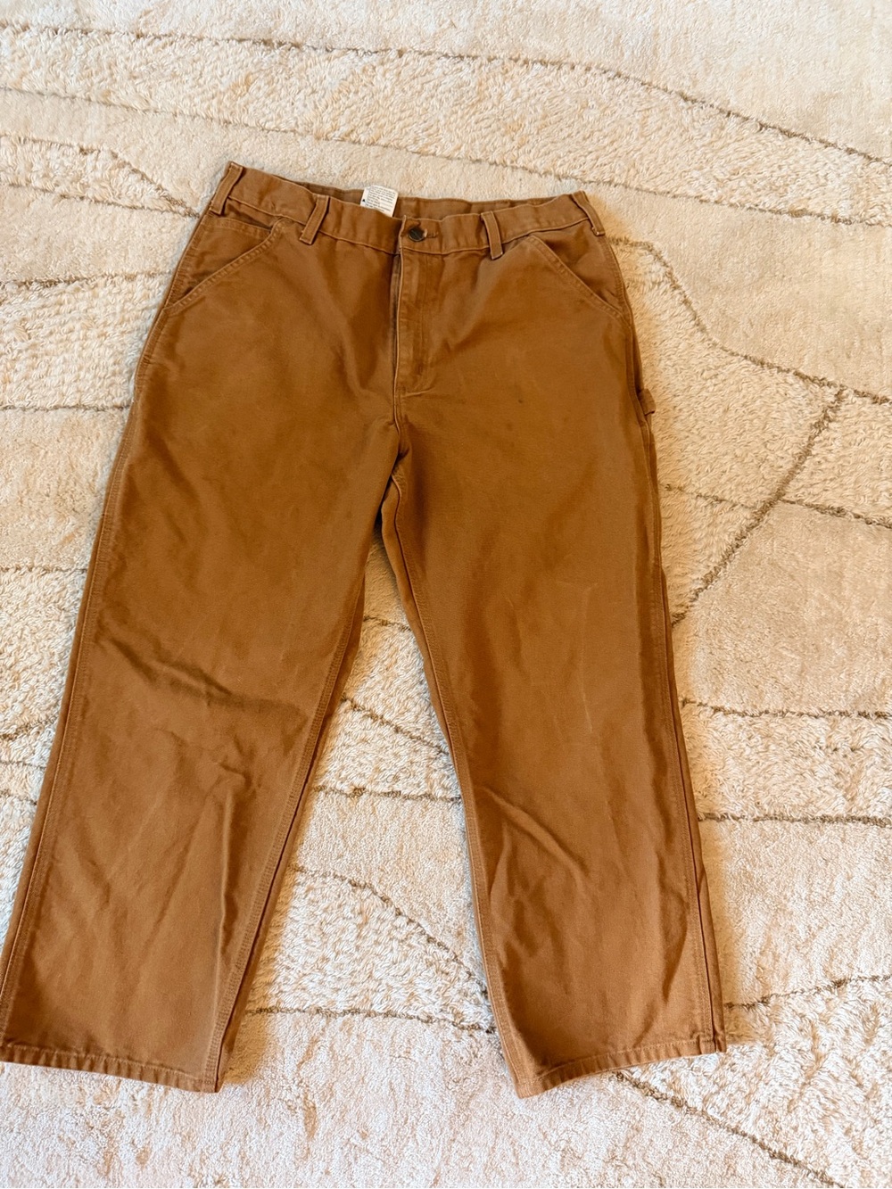 Carhartt Men's Canvas Chinos in Brown